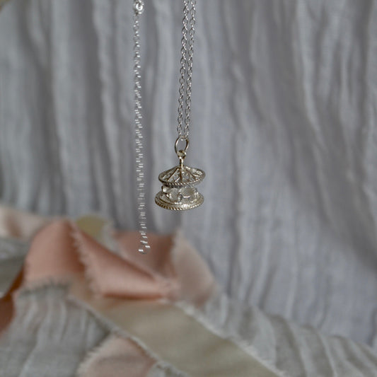 The Silver Carousel Pendant