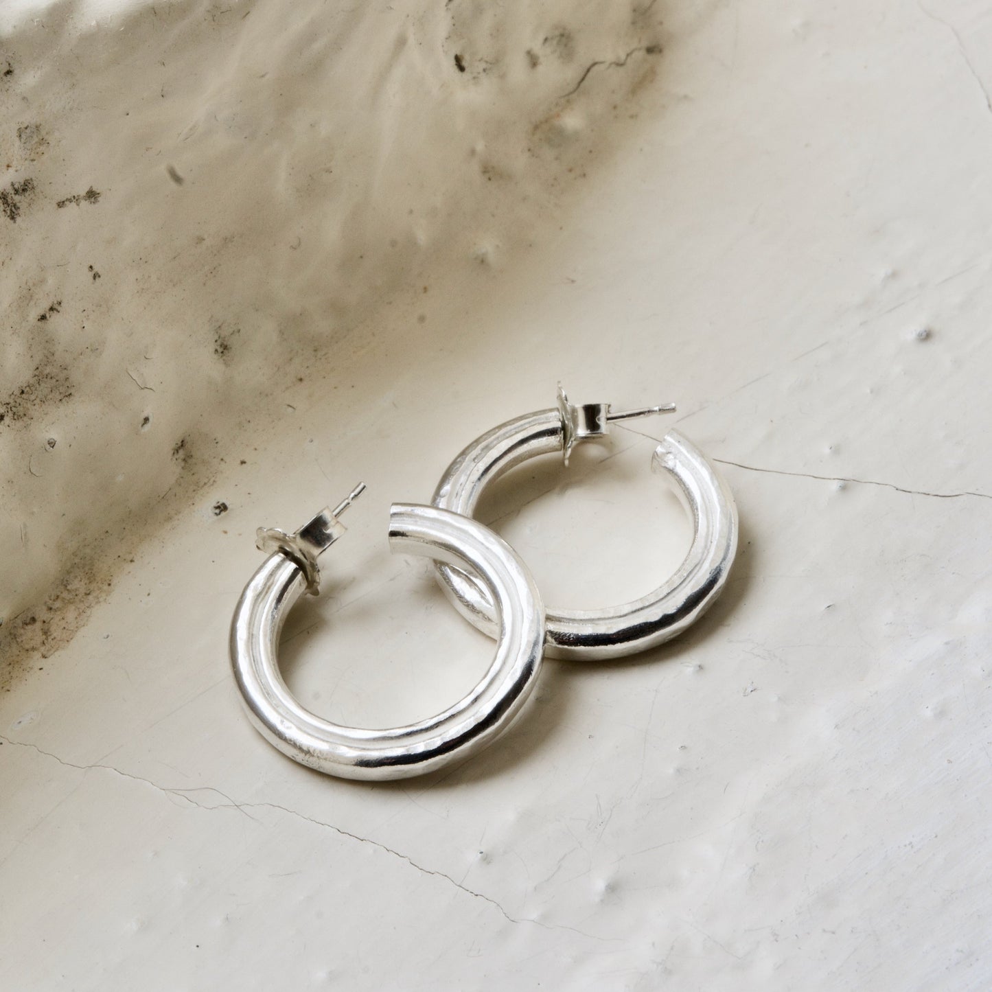 Silver Carousel Hoops