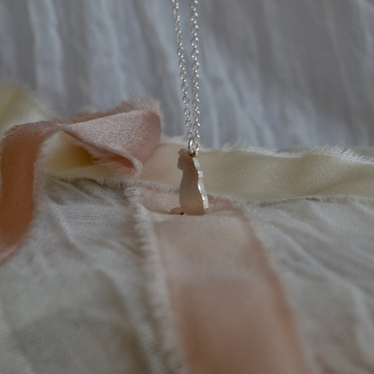 Cat Celtic Birthstone Pendant (Jan 21st - Feb 17th)