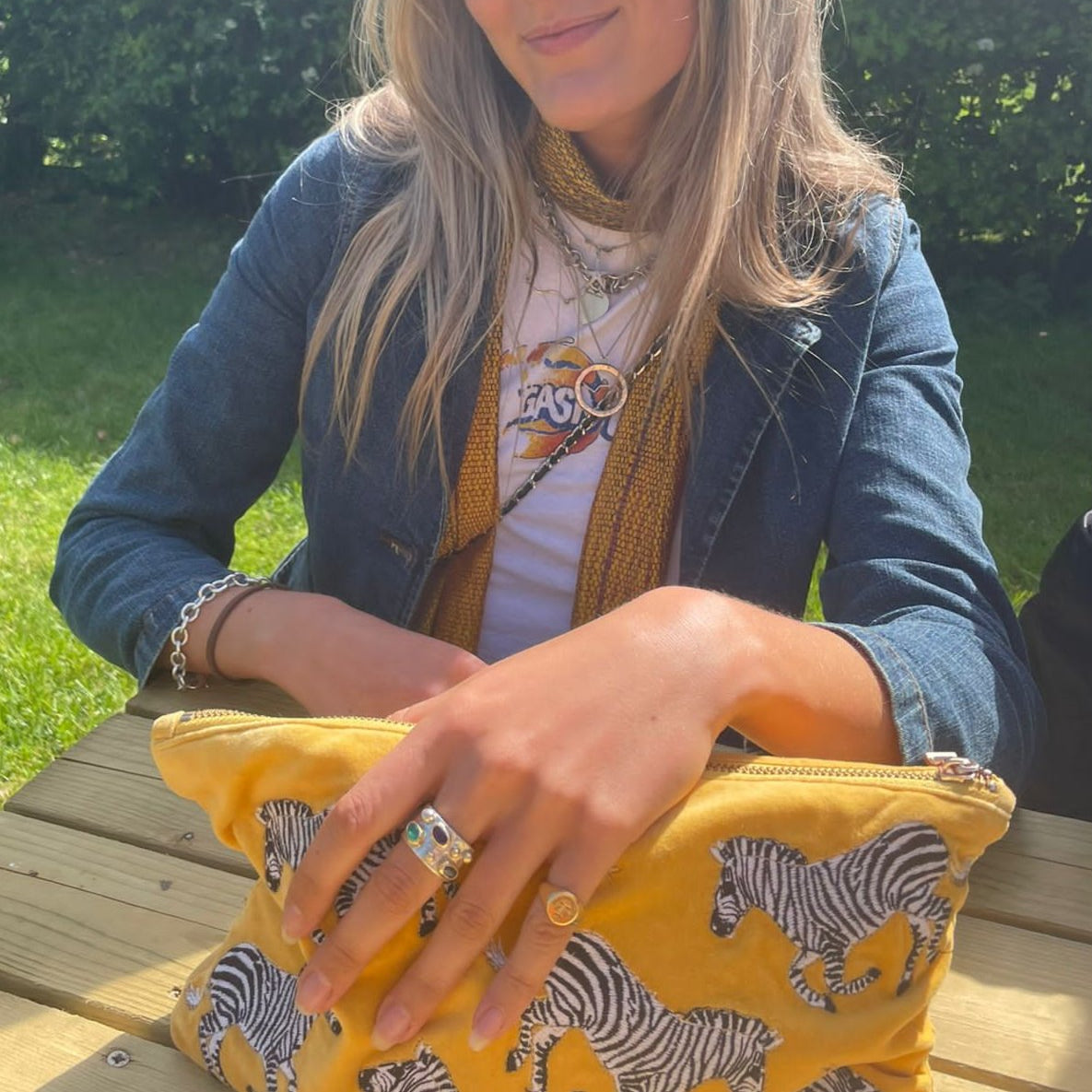 The Violet Statement Ring