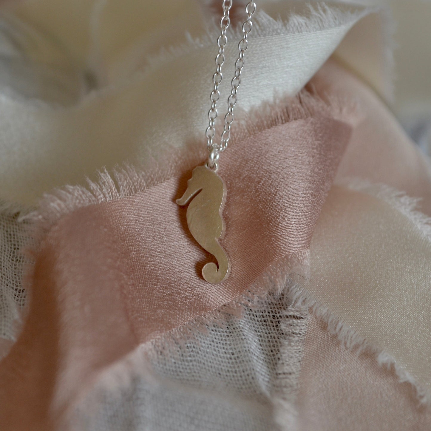 Seahorse Celtic Birthstone Pendant (May 13th - June 9th)