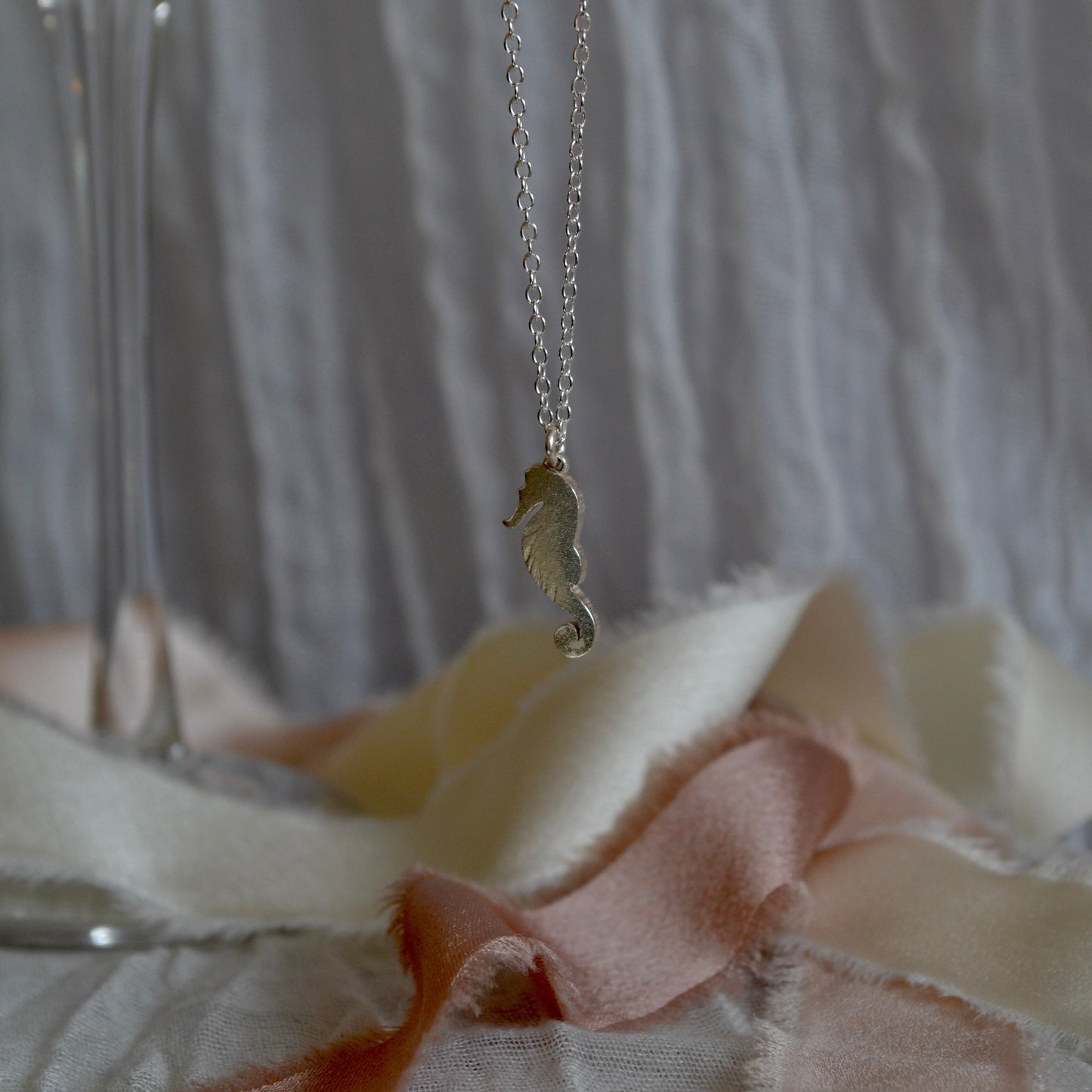 Seahorse Celtic Birthstone Pendant (May 13th - June 9th)