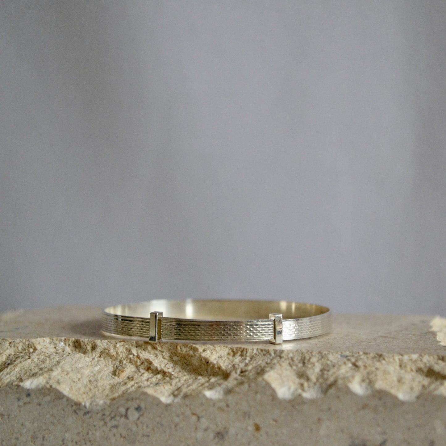 Silver Baby Bangle