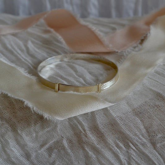 Silver Baby Bangle