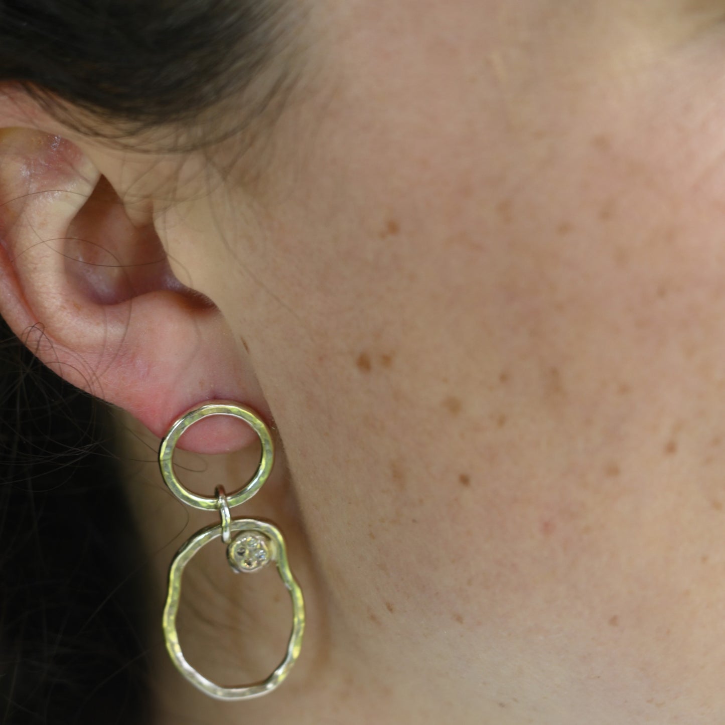 Yellow Diamond Statement Drops