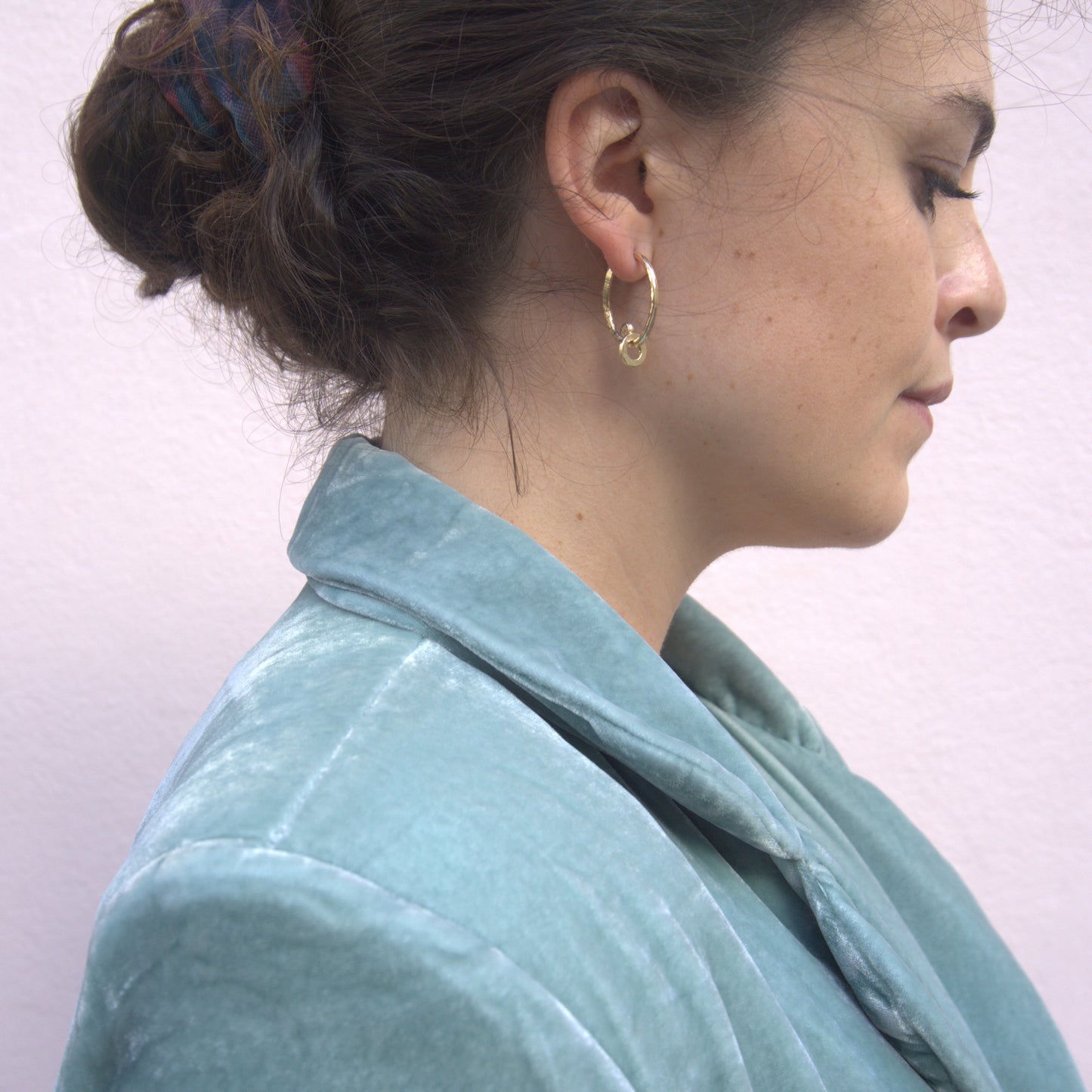 Oval Link Hoops