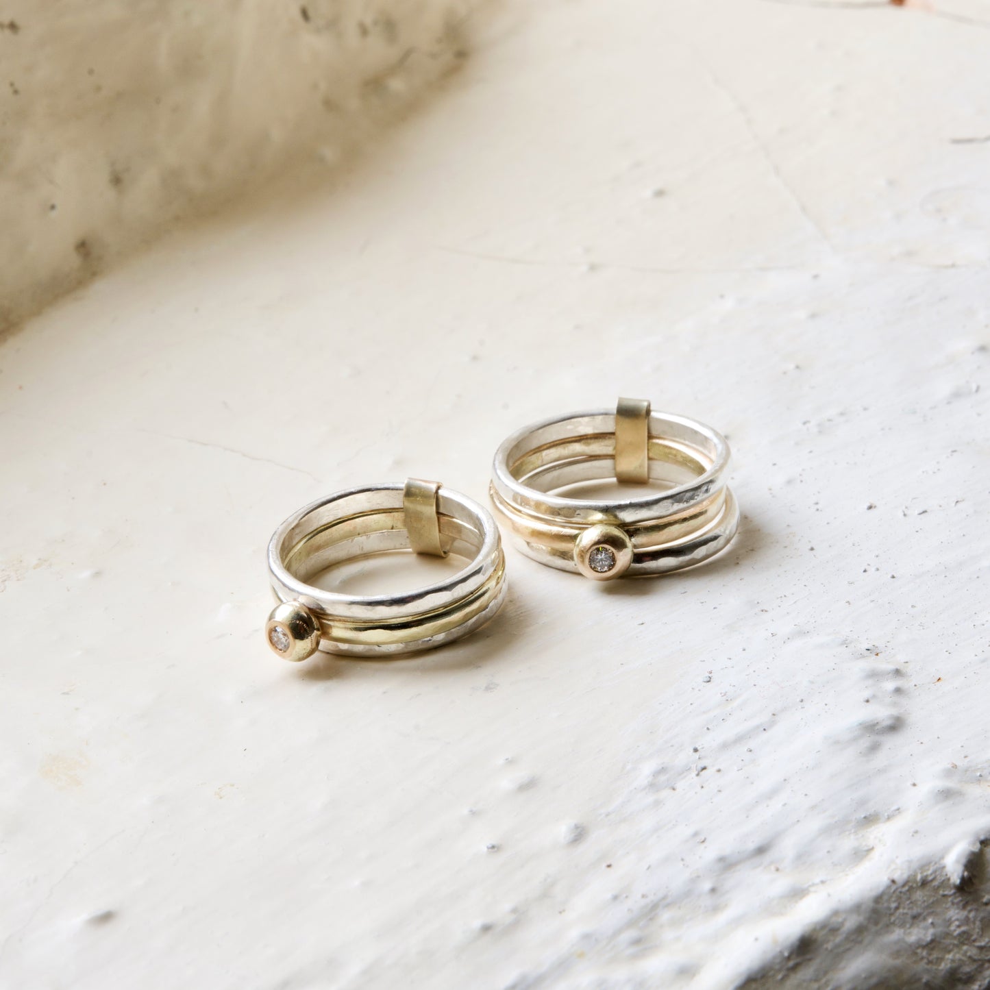 The Gold and Silver Diamond Stack