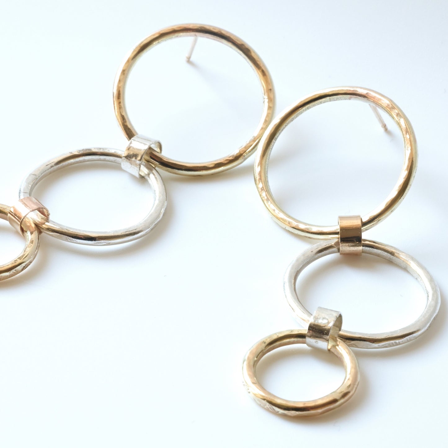 Gold Stack Earrings