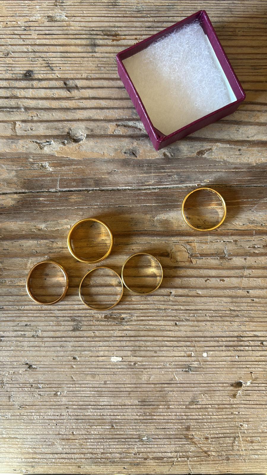old gold rings