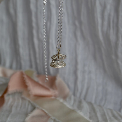 The Silver Carousel Pendant