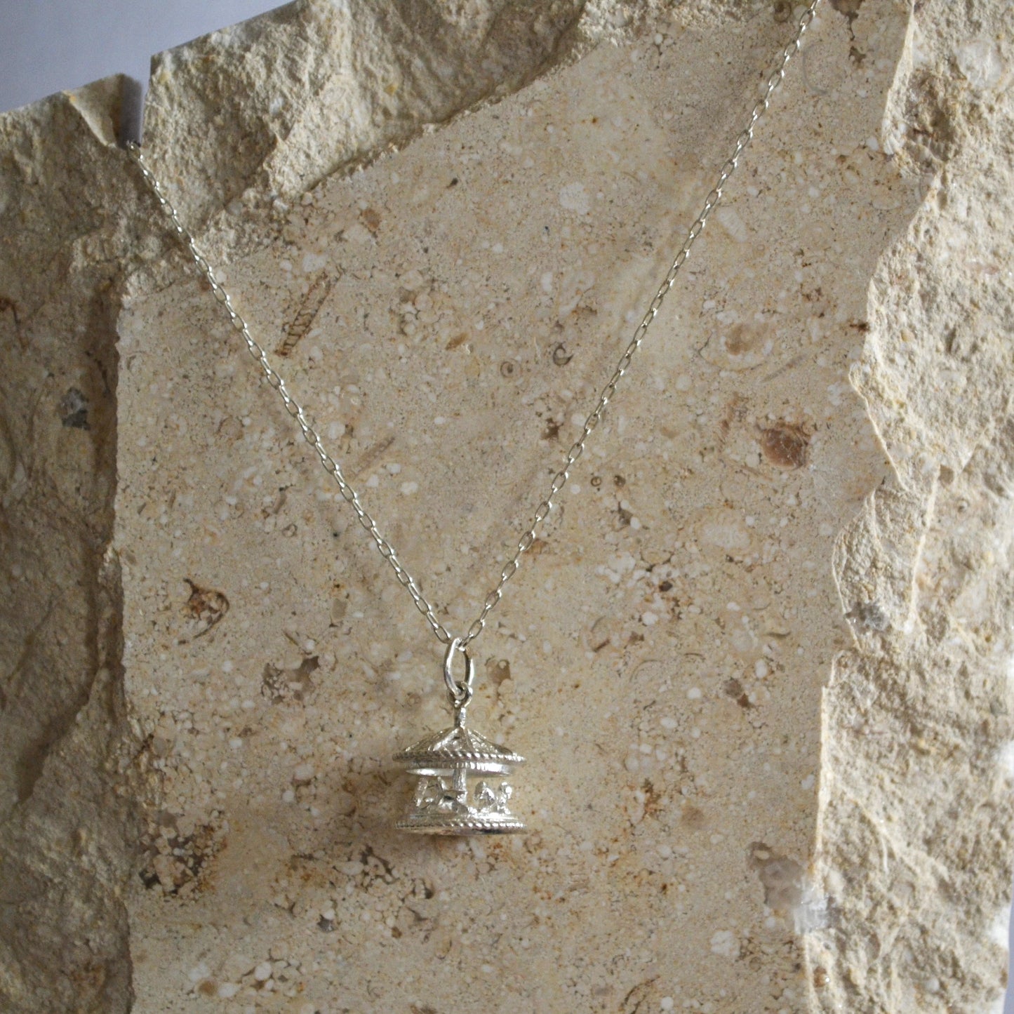 The Silver Carousel Pendant