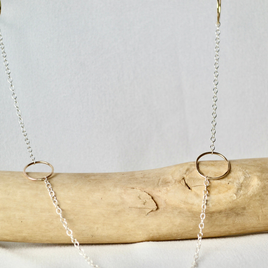 Silver &amp; Gold Circles Chain
