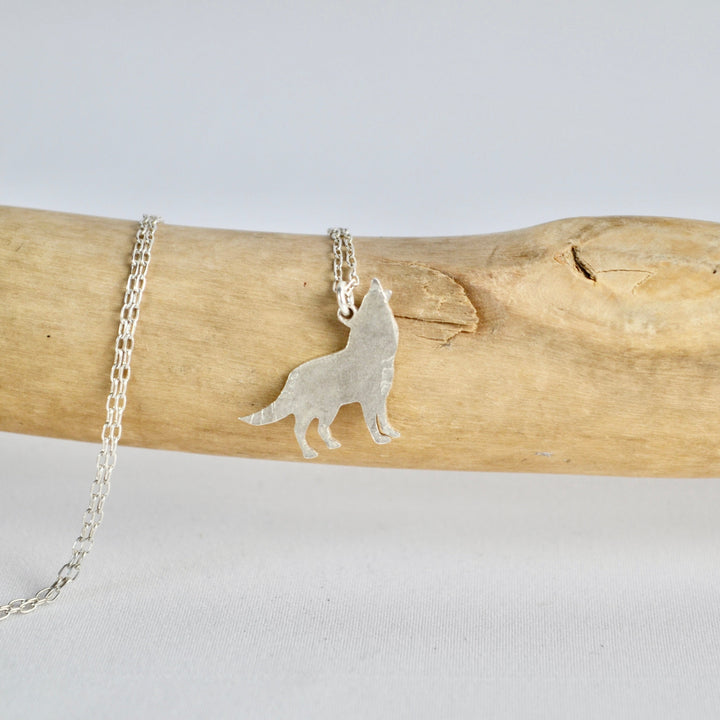 Wolf Celtic Birthstone Pendant - October/November
