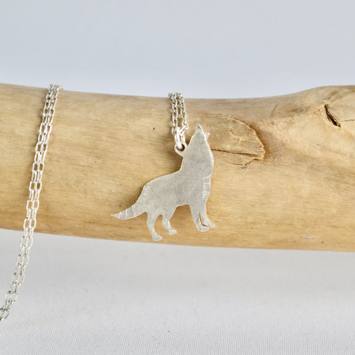 Wolf Celtic Birthstone Pendant - October/November