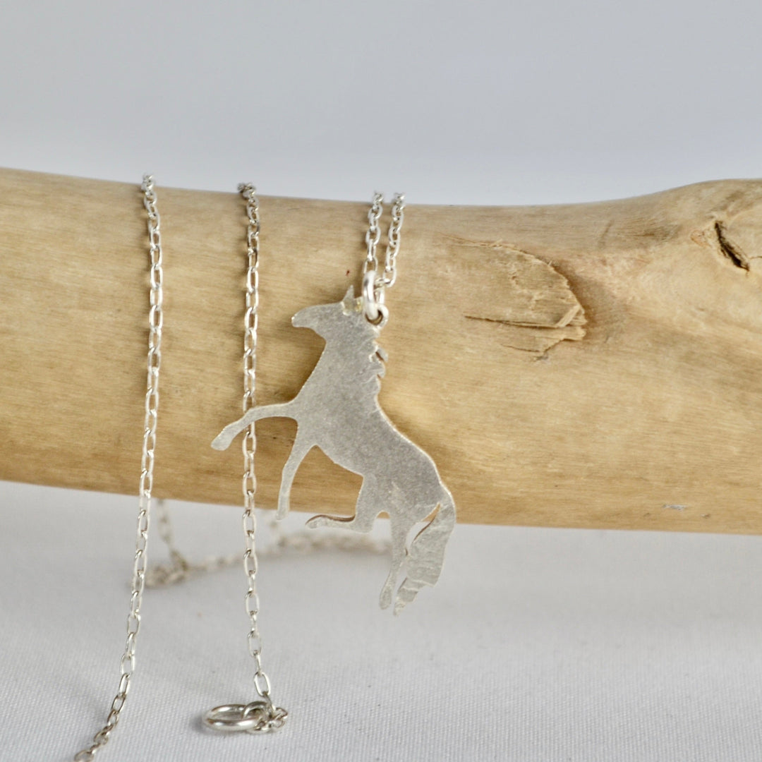 Horse Celtic Birthstone Pendant - July/August
