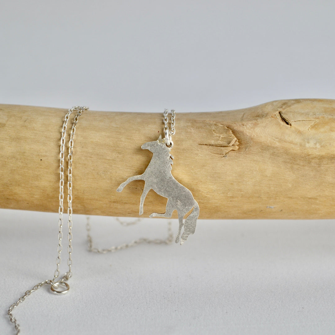 Horse Celtic Birthstone Pendant - July/August