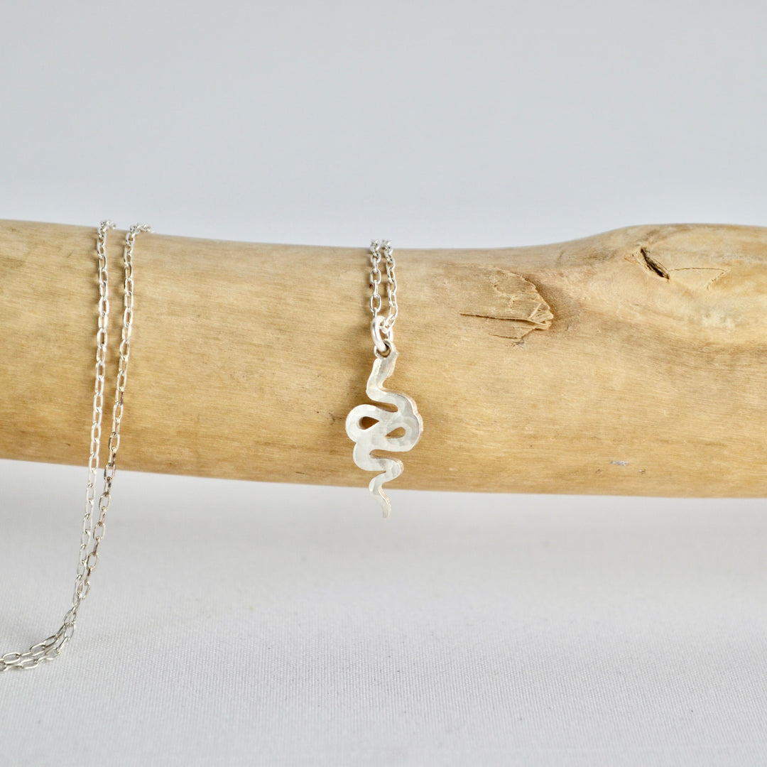 Snake Celtic Birthstone Pendant - February/March