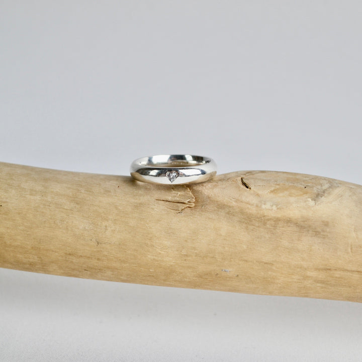 Heart Diamond Love Forever Band
