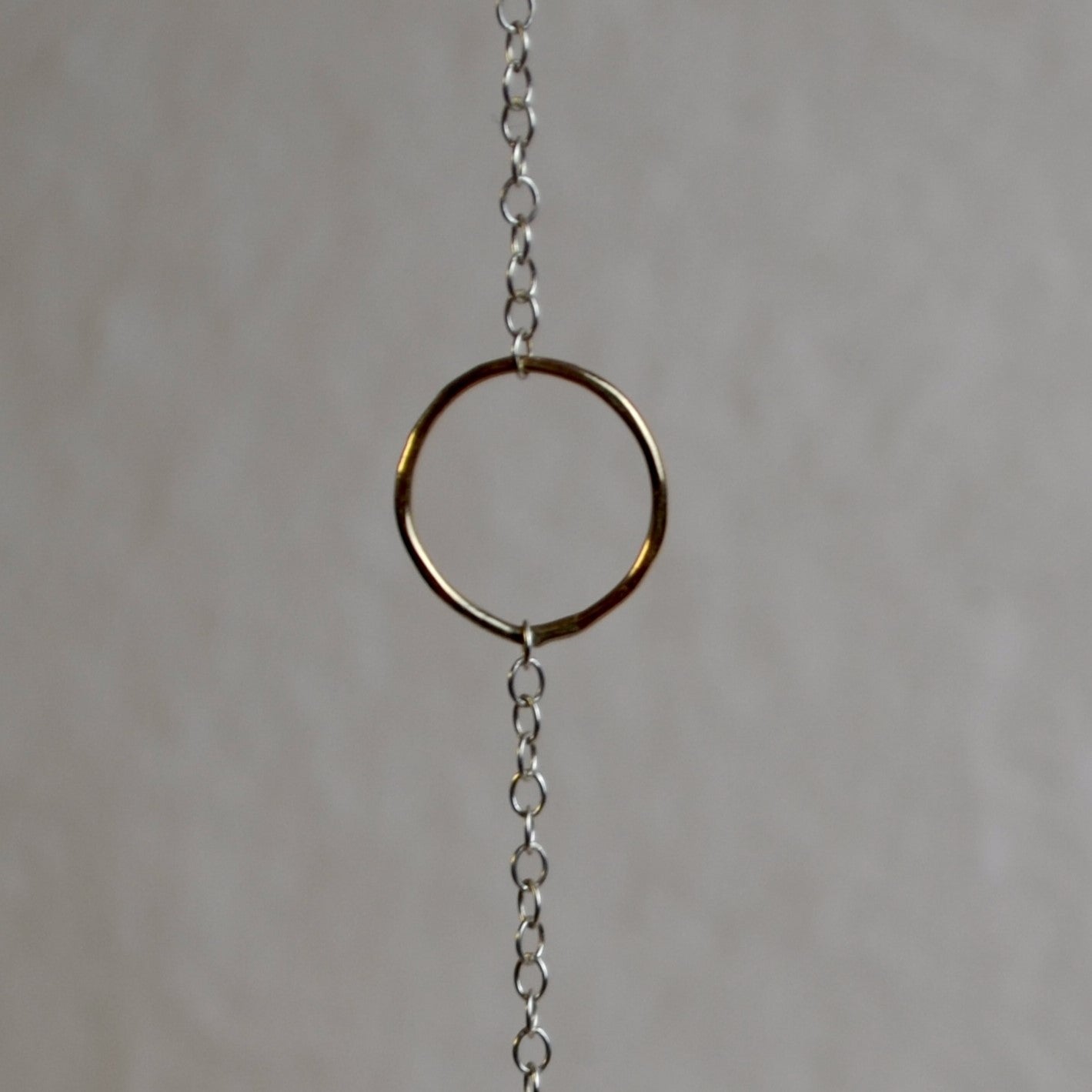 Silver & Gold Circles Chain