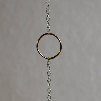 Silver & Gold Circles Chain