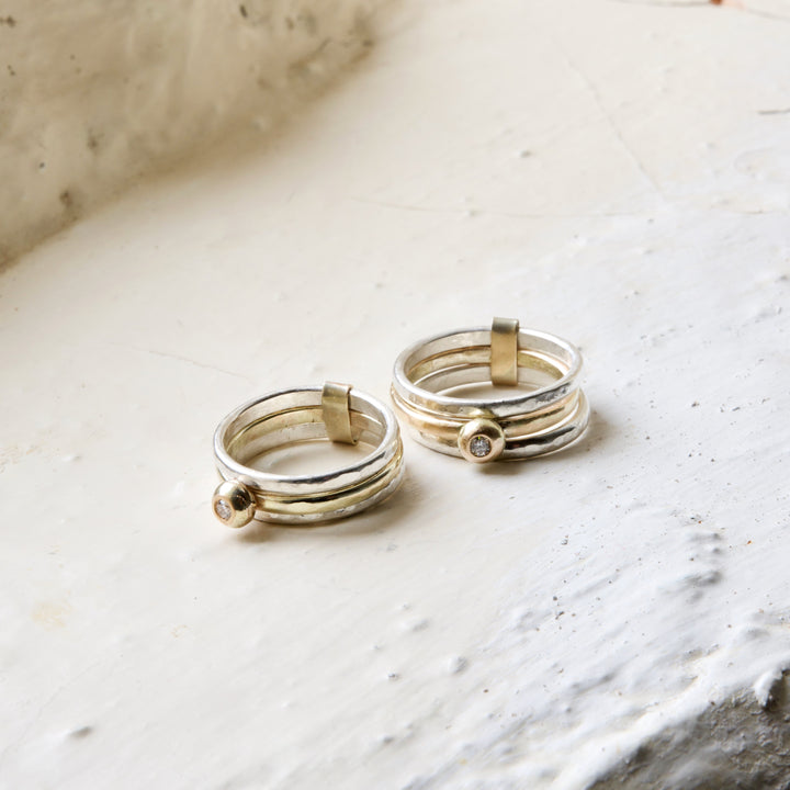 The Gold and Silver Diamond Stack
