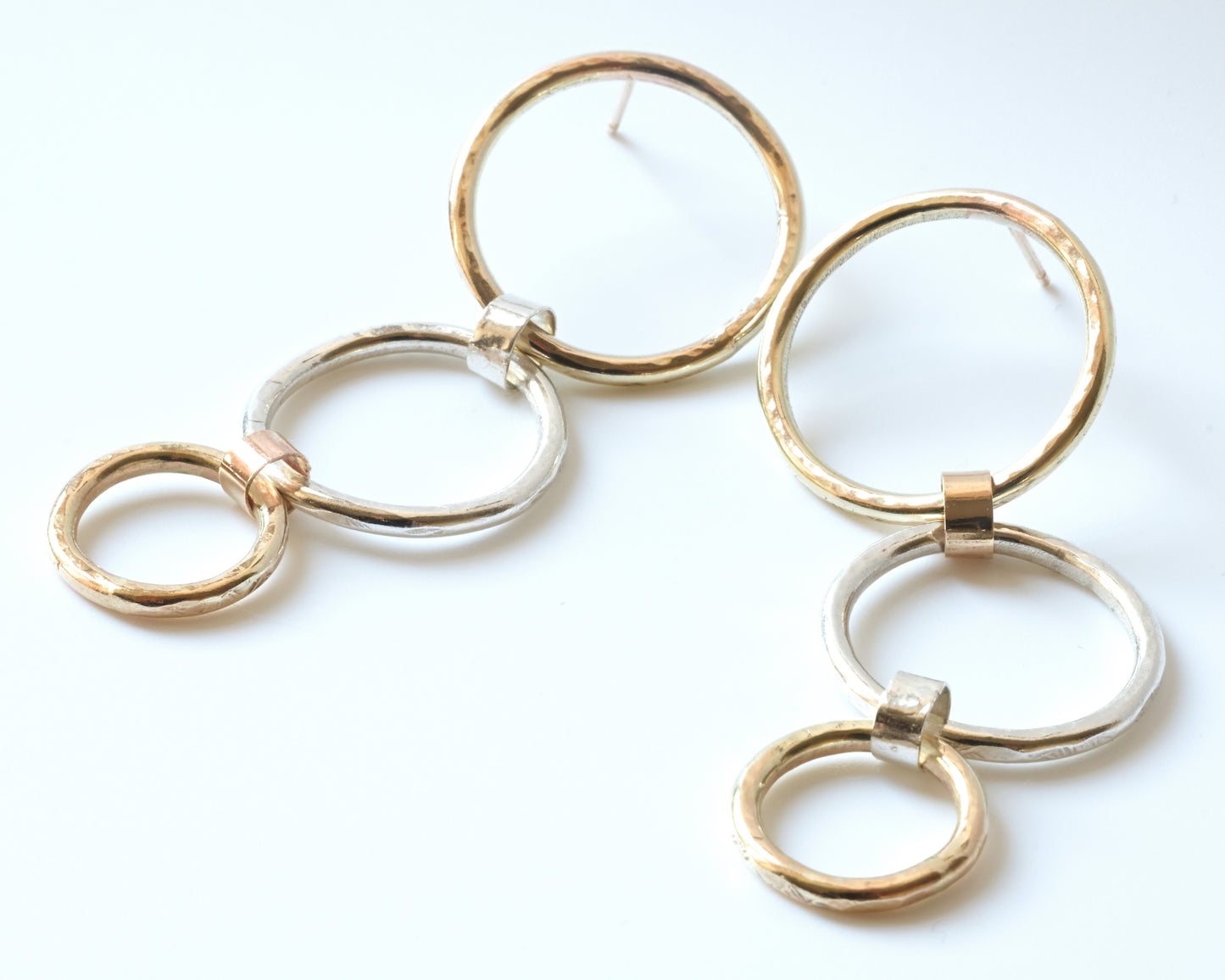 Gold Stack Earrings