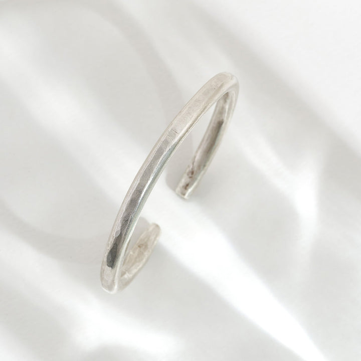 Rustic Sterling Silver Cuff